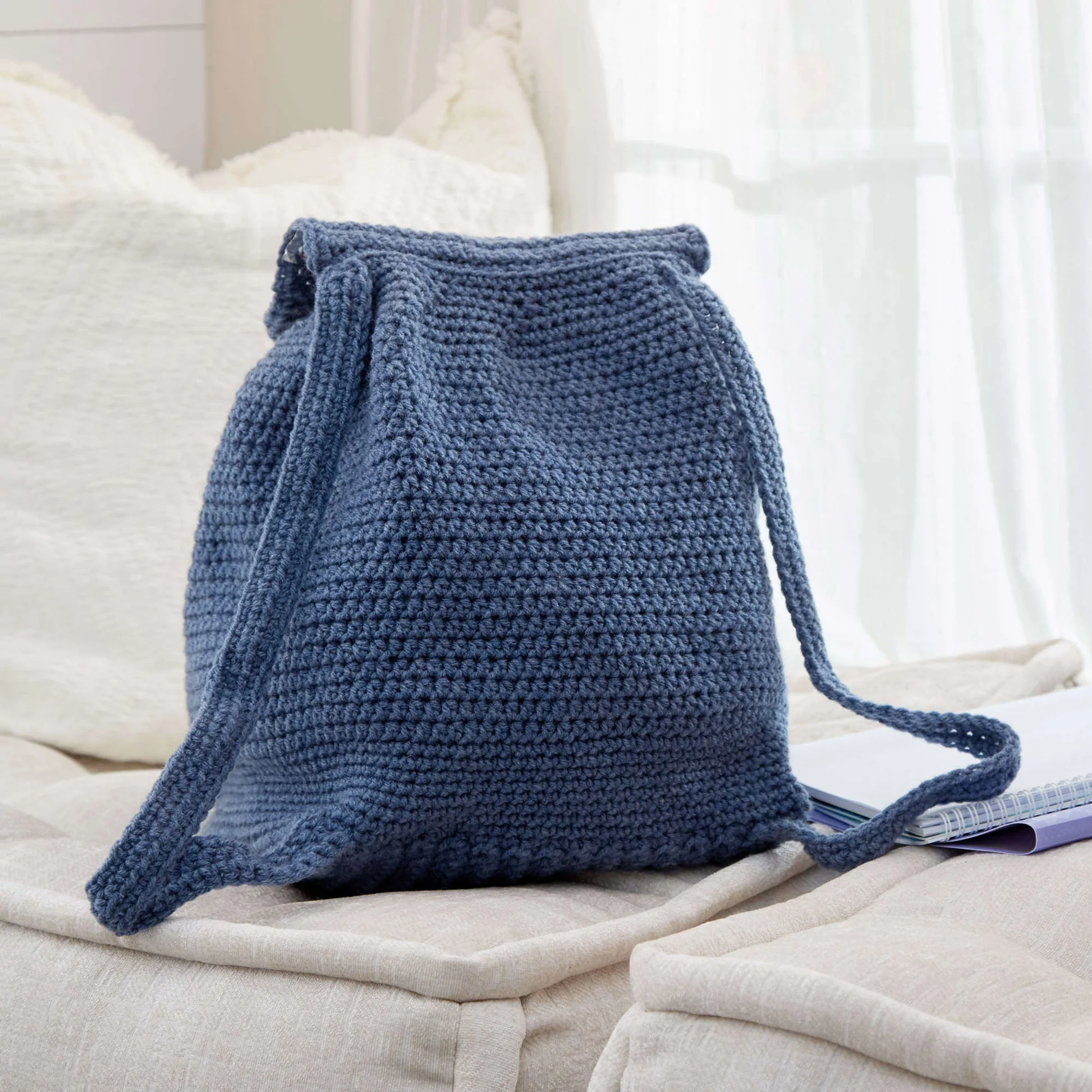 crochet backpack