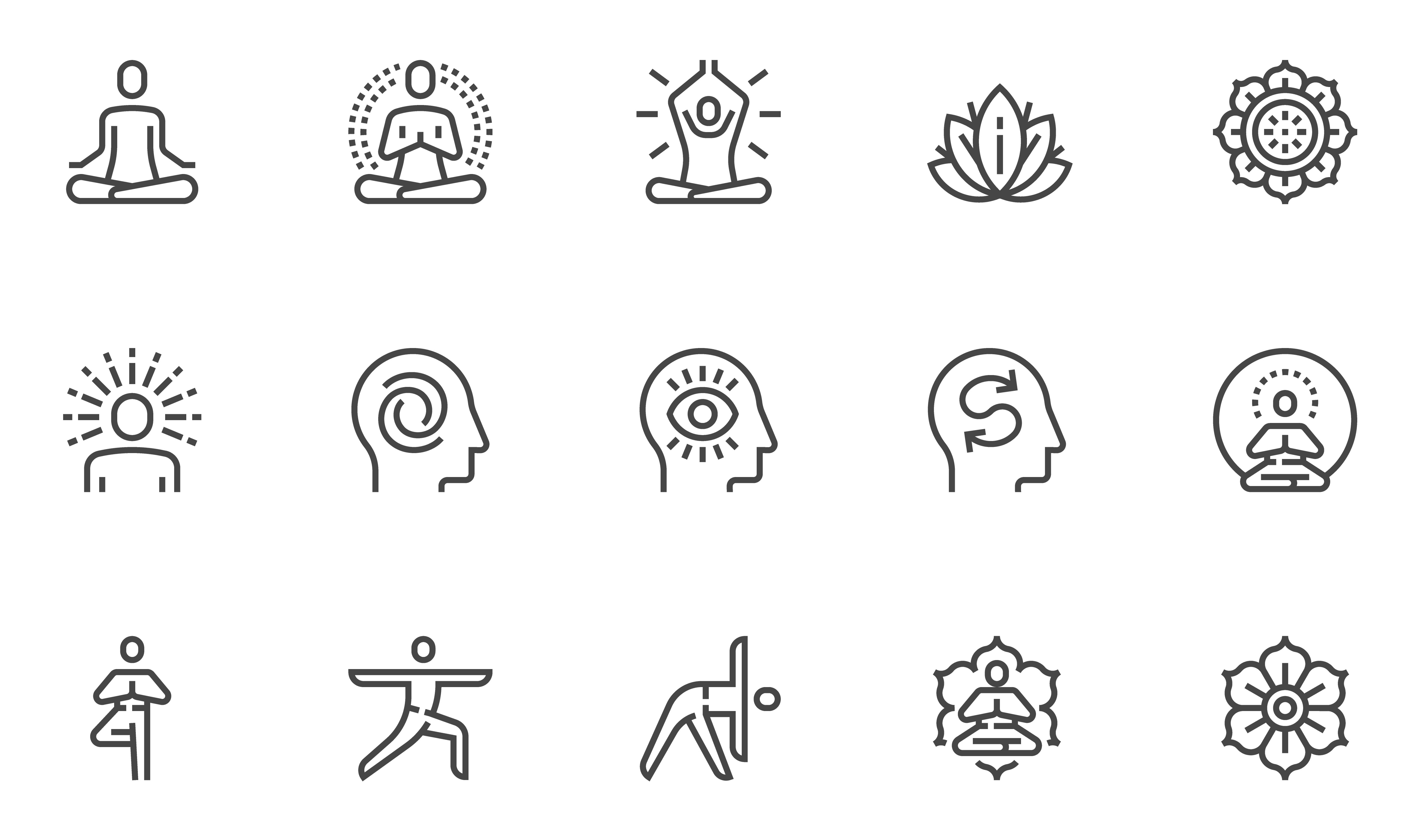 abstract yoga