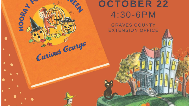 trunk or treat with curious george book